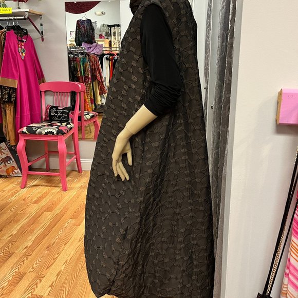 NWT Kozan Size S Long Sleeve Dramatic Dress - Picture 2 of 4